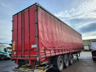 2015 Cartwright Triaxle 13.7m Curtainside Trailer - 4