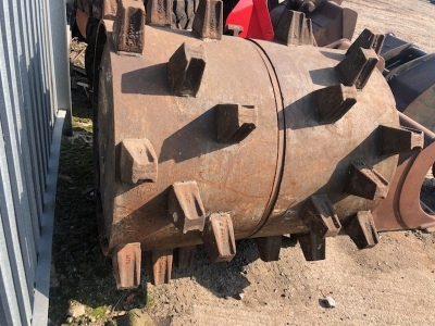 Excavator Mount Compactor Wheel