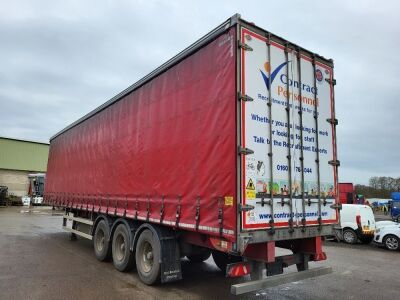 2016 Cartwright Triaxle 13.7m Curtainside Trailer - 2