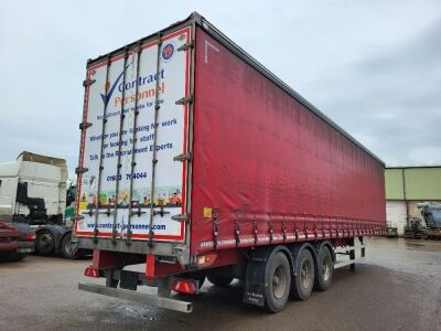 2016 Cartwright Triaxle 13.7m Curtainside Trailer - 4