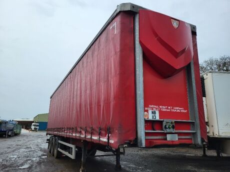 2018 Tiger Triaxle 13.7m Curtainside Trailer