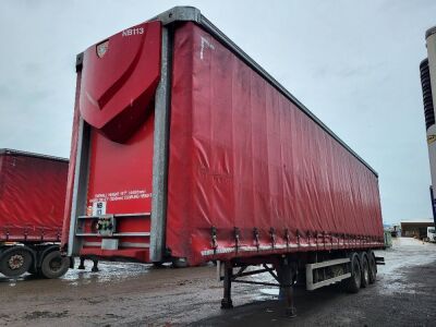 2018 Tiger Triaxle 13.7m Curtainside Trailer - 2