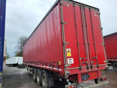 2018 Tiger Triaxle 13.7m Curtainside Trailer - 3