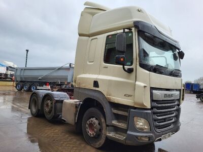 2017 DAF CF 480 Space Cab 6x2 Midlift Tractor Unit