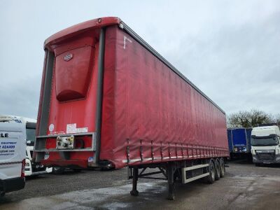 2016 Cartwright Triaxle 13.7m Curtainside Trailer