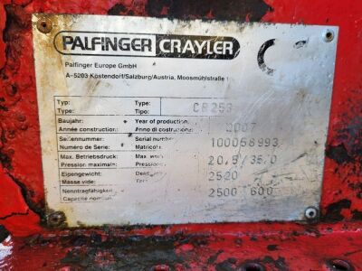 2007 Palfinger Crayler CR253 3 Wheel Forklift - 5