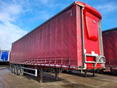 2015 Cartwright Triaxle 13.7m Curtainside Trailer