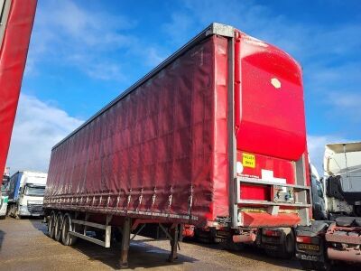 2015 Cartwright Triaxle 13.7m Curtainside Trailer