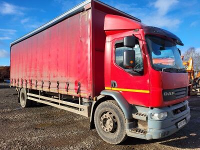 2013 DAF LF55 250 4x2 Curtainside Rigid