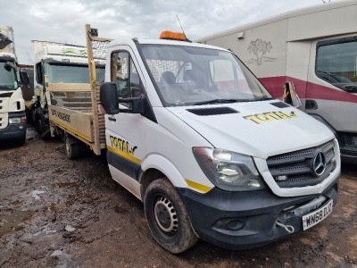 2018 Mercedes Sprinter Dropside Flat Van  - 16