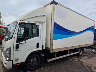 2013 Isuzu N75 190 Forward 4x2 Box Van Rigid 