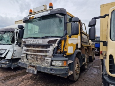 2014 Scania P360 8x4 Steel Body Tipper 