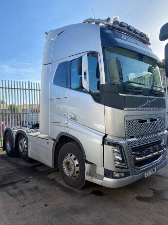 2017 Volvo FH16 750 Globetrotter 6x2 65ton Tractor Unit