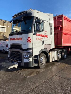 2018 Renault T520 High Range 6x2 Tractor Unit