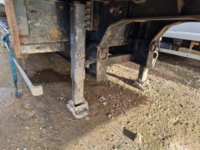 2015 Lawrence David Triaxle Stepframe Flat Trailer - 3