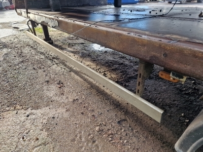 2015 Lawrence David Triaxle Stepframe Flat Trailer - 10