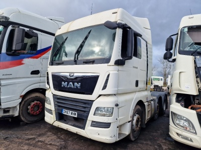 2017 MAN TGX 26.460 6x2 Midlift Tractor Unit 