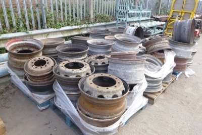 6 Pallets of Wheel Rims