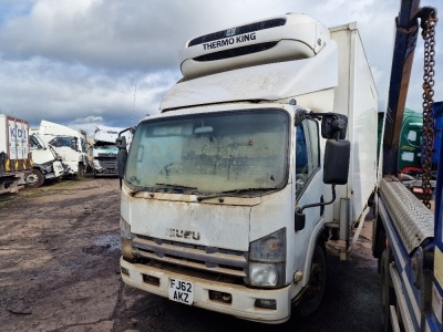 2012 Isuzu 4x2 Fridge Box Van Rigid 