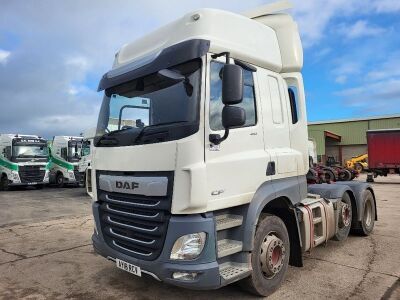 2018 DAF CF480 Space Cab 6x2 Midlift Tractor Unit