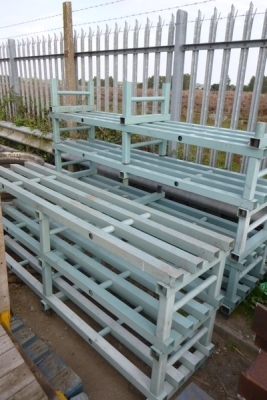 Qty of Plastic Trestles - 2