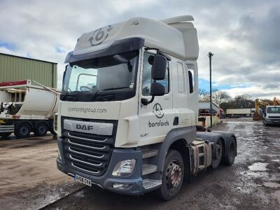 2018 DAF CF480 Space Cab 6x2 Midlift Tractor Unit