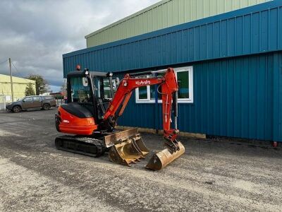 2014 Kubota KX61-3 Mini Digger