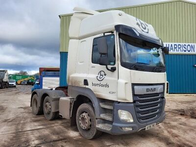 2019 DAF CF480 Space Cab 6x2 Midlift Tractor Unit