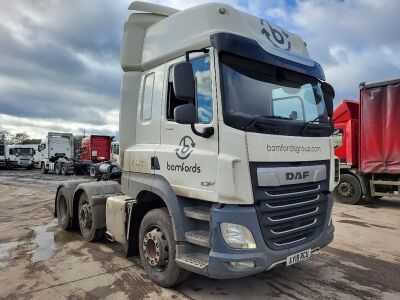 2018 DAF CF480 Space Cab 6x2 Midlift Tractor Unit