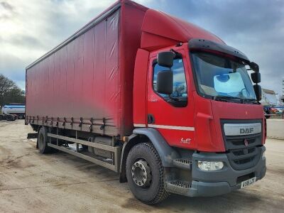 2016 DAF LF 250 4x2 Curtainside Rigid