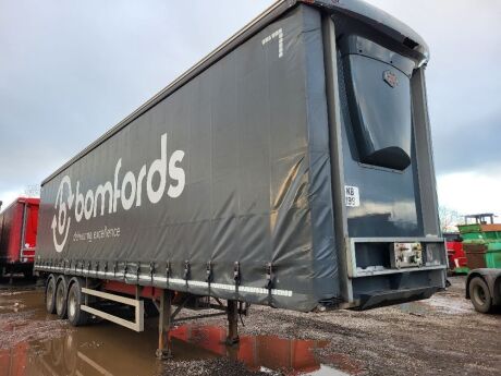 2015 Cartwright Triaxle 13.7m Curtainside Trailer