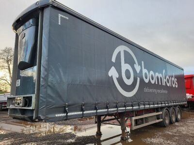 2015 Cartwright Triaxle 13.7m Curtainside Trailer - 2