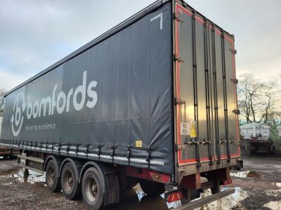 2015 Cartwright Triaxle 13.7m Curtainside Trailer - 3