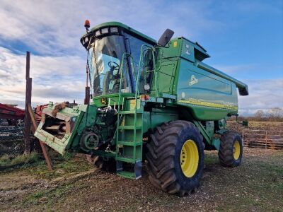 2002 John Deere 9780HM Combine