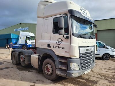 2018 DAF CF480 Space Cab 6x2 Midlift Tractor Unit