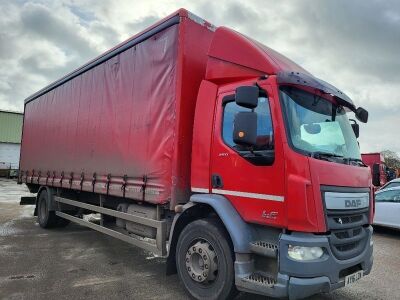 2016 DAF LF250 4x2 Curtainside Rigid