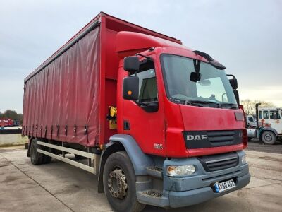 2010 DAF LF 250 4x2 Curtainside Rigid