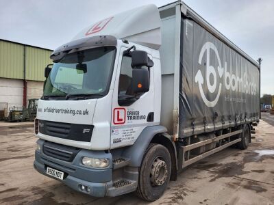 2012 DAF L55. 250 4x2 Curtainside Rigid