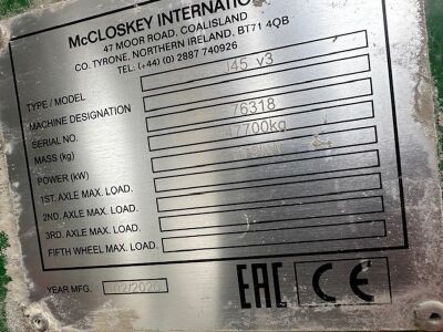 2020 McCloskey J45 V3 Jaw Crusher - 7