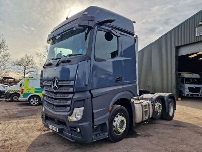 2021 Mercedes Actros 2545 LS 6x2 Midlift Tractor Unit