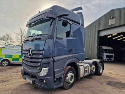 2021 Mercedes Actros 2545 LS 6x2 Midlift Tractor Unit