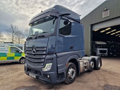 2021 Mercedes Actros 2545 LS 6x2 Midlift Tractor Unit