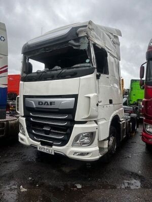 2021 DAF XF480 6x2 Midlift Tractor Unit