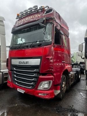 2017 DAF XF510 6x2 Midlift Tractor Unit