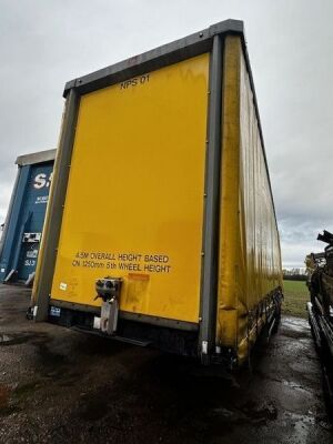 2012 Lawrence David Triaxle Curtainside Trailer