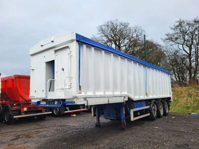 2017 Dennison Triaxle Bulk Blowing Tipper Trailer - 2
