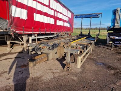 2015 Paneltex Tandem Axle Drawbar Bin Trailer 