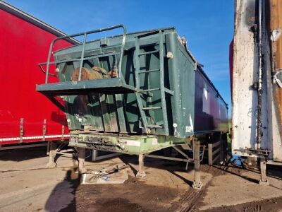 2004 Stas Triaxle Alloy Tipping Trailer 