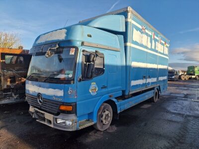 Mercedes Atego 4x2 Removals Box Van Rigid 