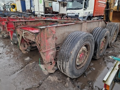 Triaxle SAF Axles, Disc Brakes Trailer Chassis Section